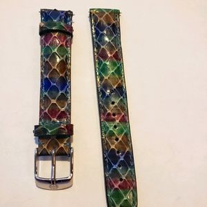 Michele 2 piece watch band